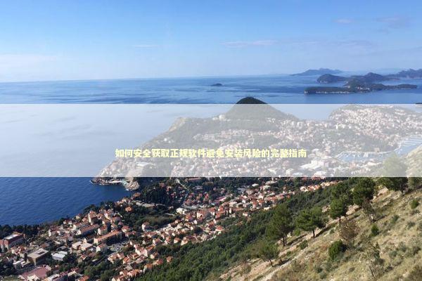 如何安全获取正规软件避免安装风险的完整指南 IT技术